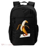 Banana Duck Walks Funny Anthropomorphic Fruit Bird Animal Backpack thumb 0