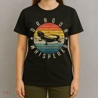 Bearded Dragon Whisperer Vintage Sunset Lizard Reptile T-Shirt thumb 4