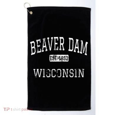 Beaver Dam Wisconsin Wi Vintage Golf Towel