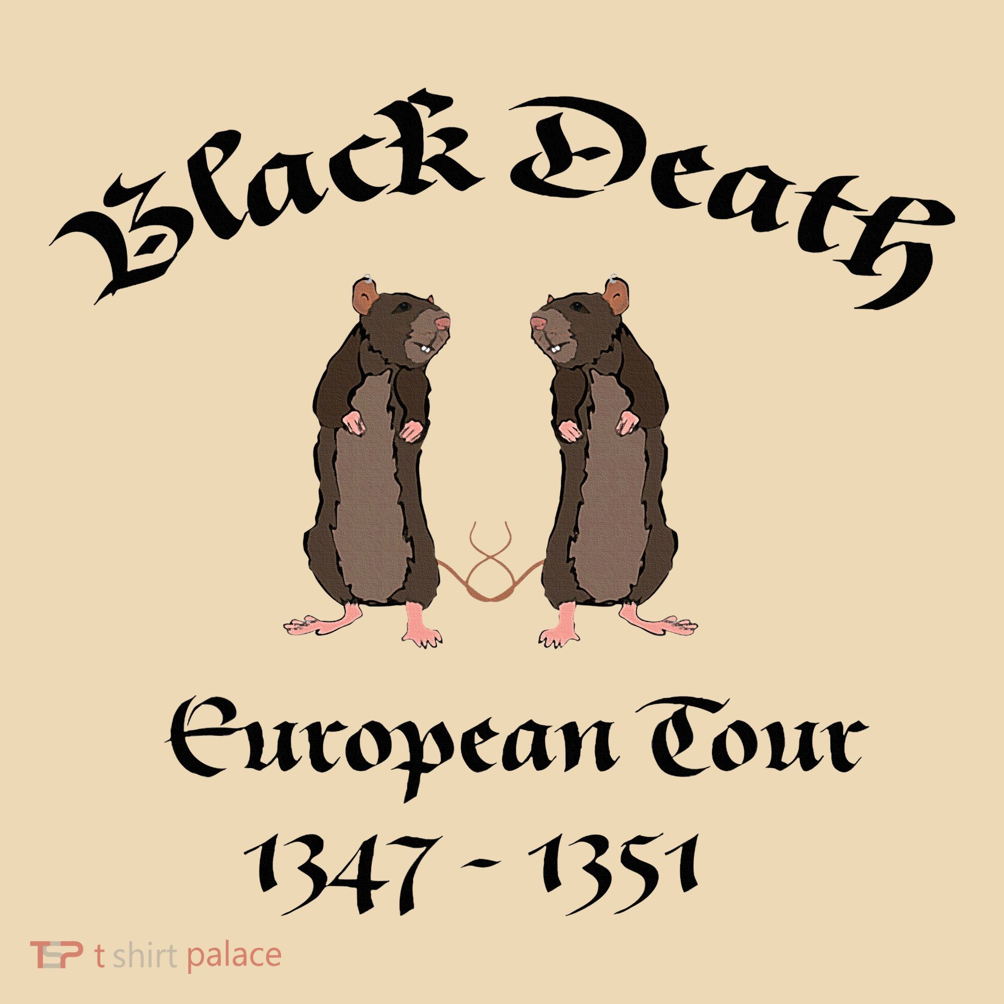 Black Death World Plague Funny History For Students Tote Bag