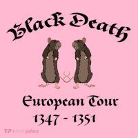 Black Death World Plague Funny History For Students Coaster thumb 2
