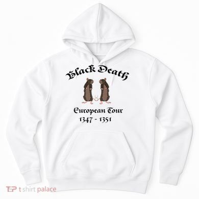 Black Death World Plague Funny History For Students Hoodie