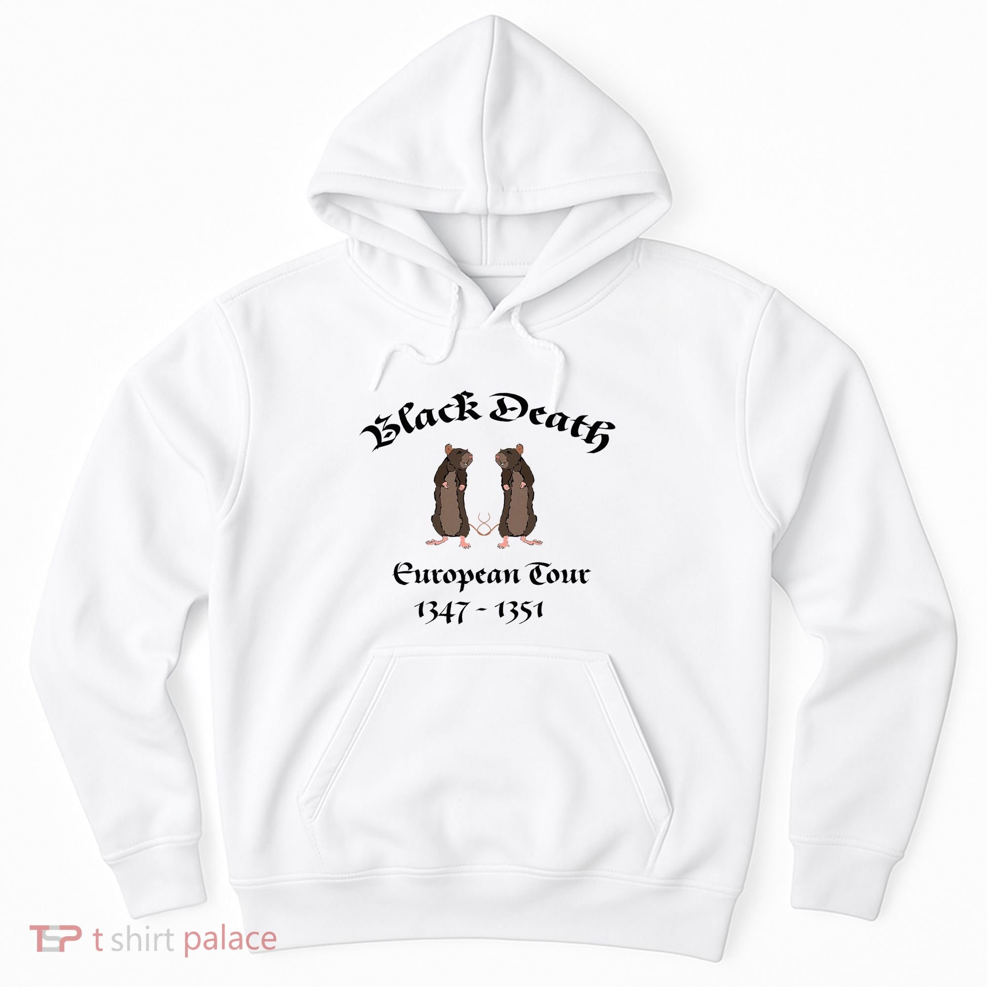 Black Death World Plague Funny History For Students Hoodie