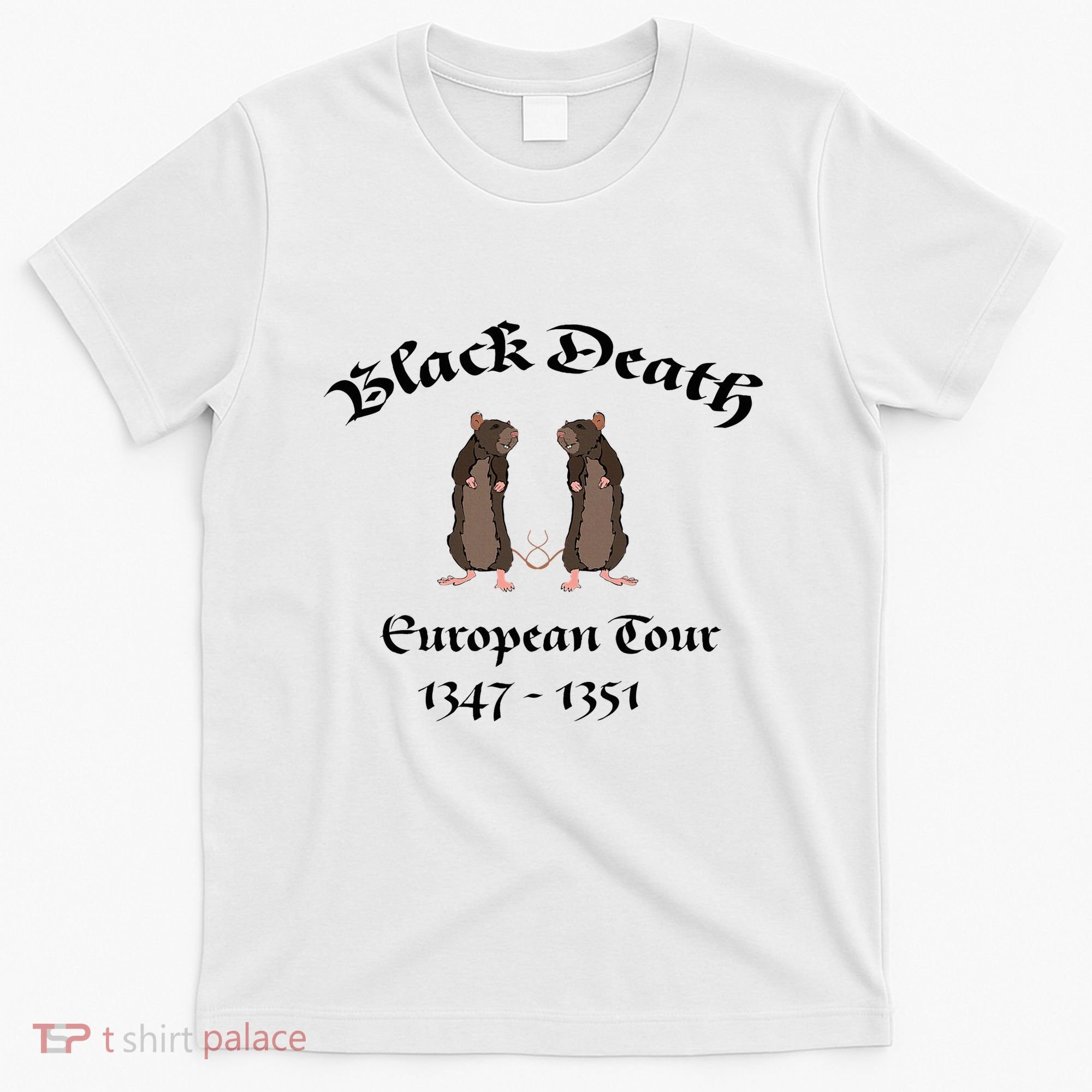 Black Death World Plague Funny History For Students T-Shirt