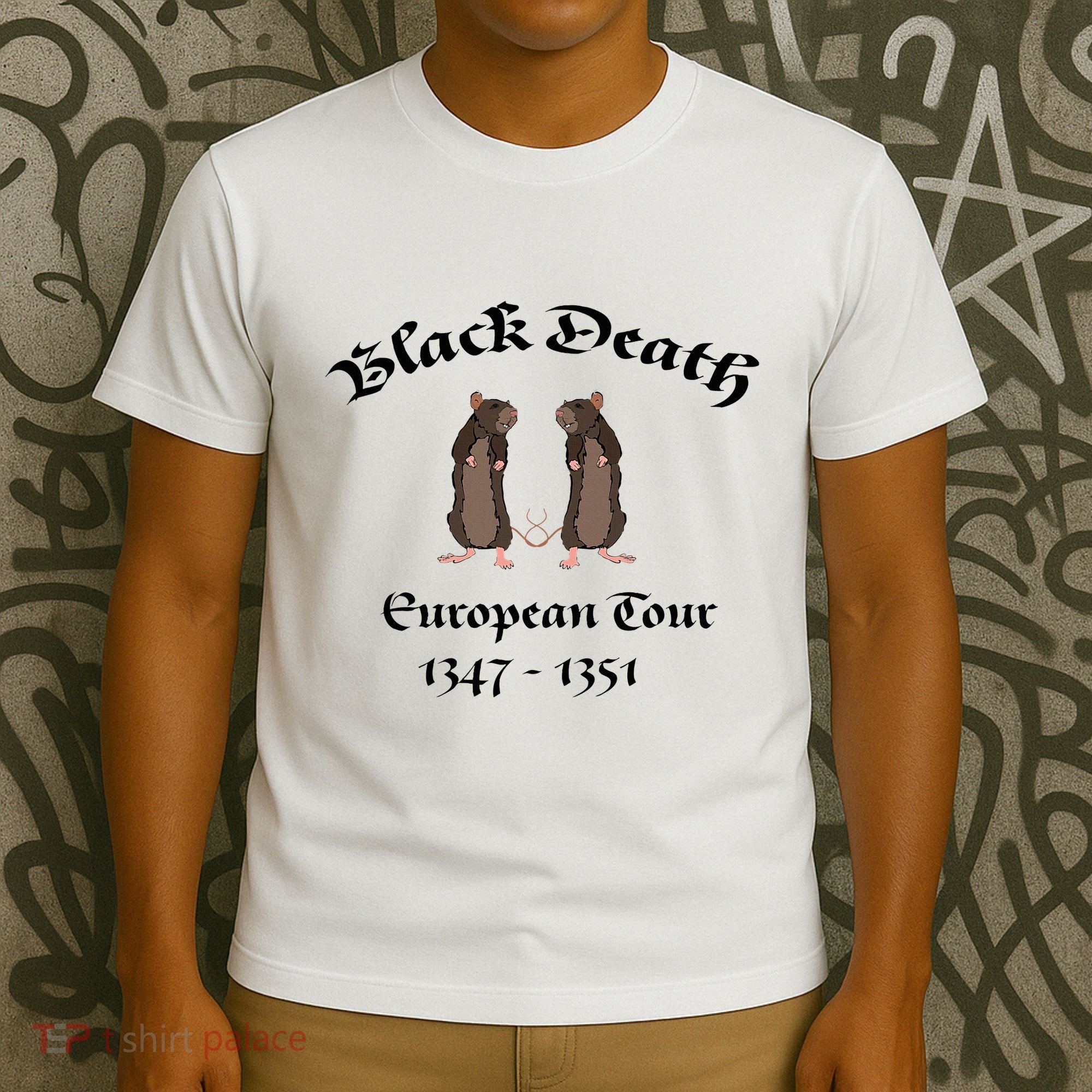 Black Death World Plague Funny History For Students T-Shirt
