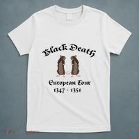 Black Death World Plague Funny History For Students T-Shirt thumb 5
