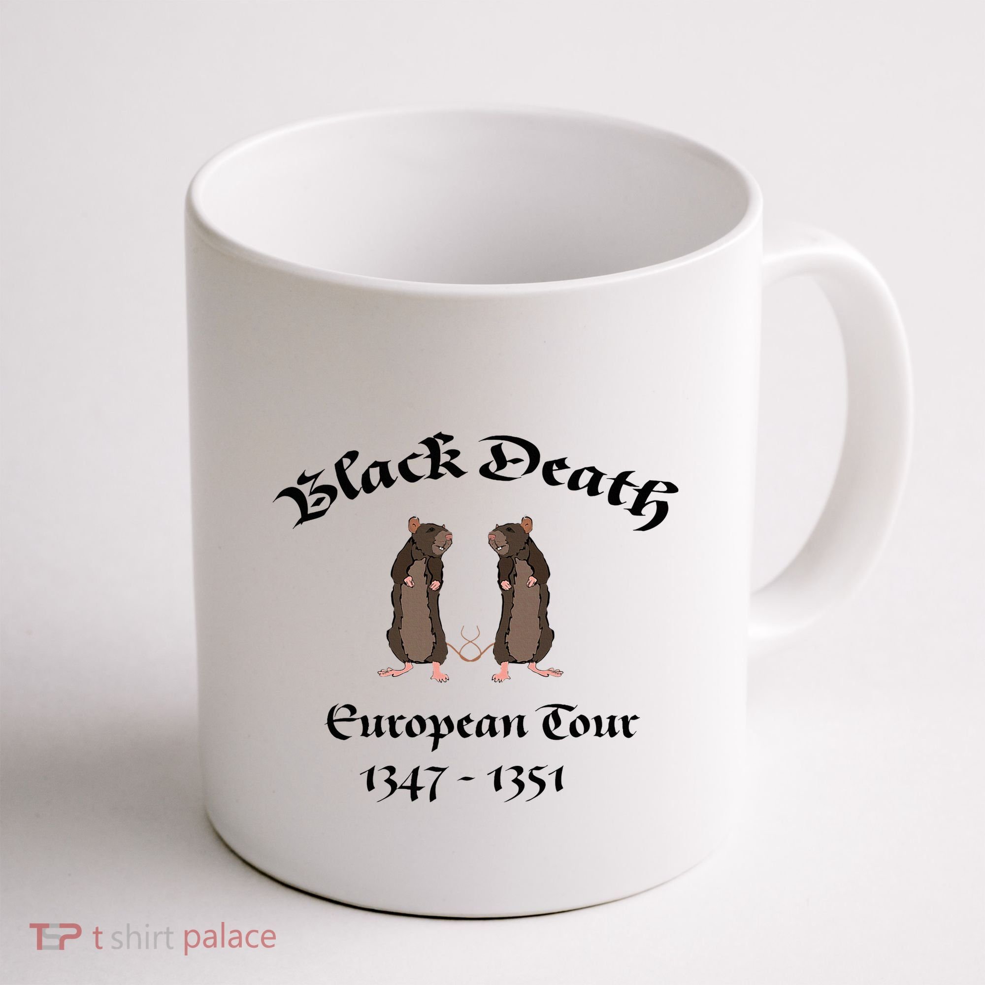 Black Death World Plague Funny History For Students Coffee Mug