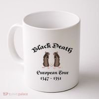 Black Death World Plague Funny History For Students Coffee Mug thumb 0