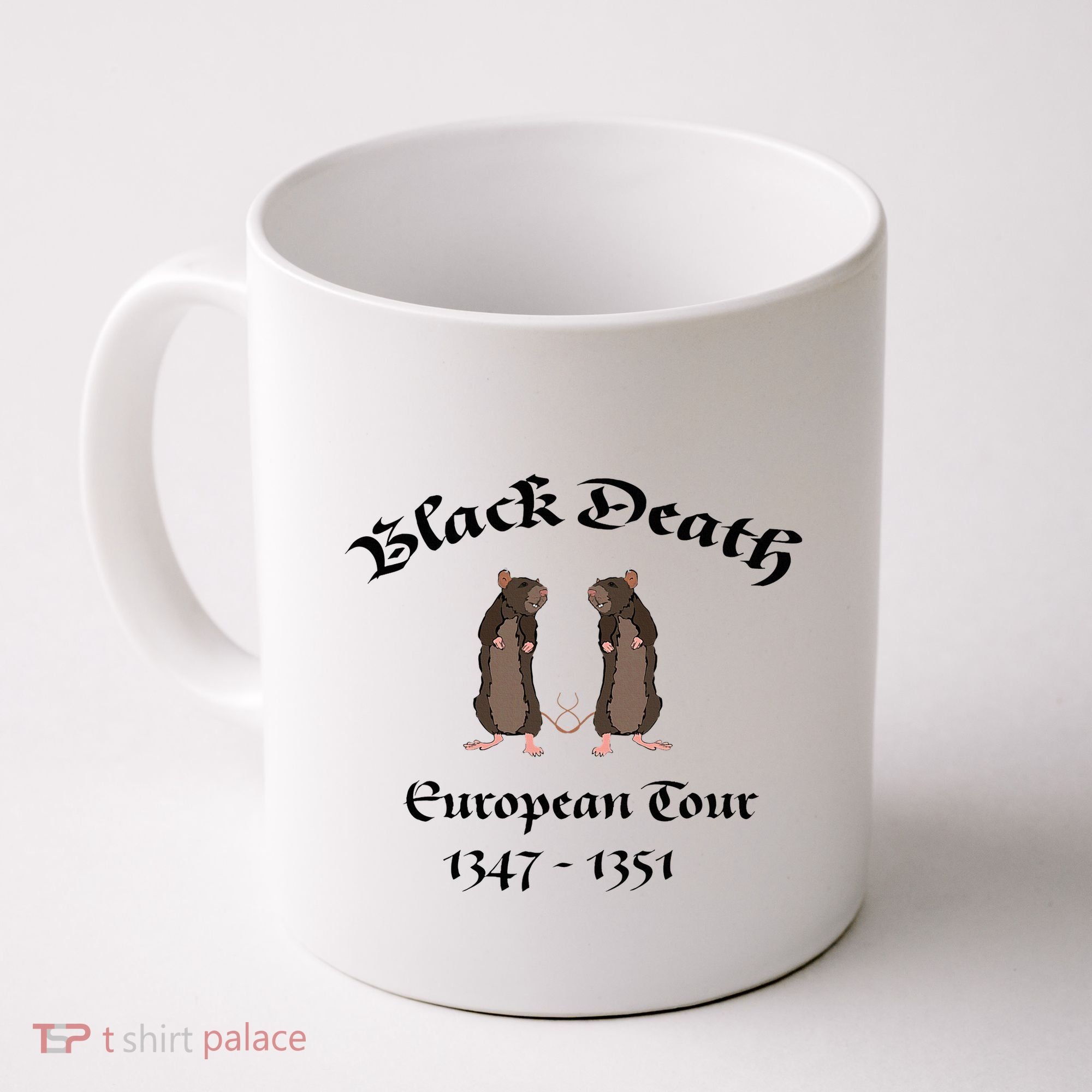 Black Death World Plague Funny History For Students Coffee Mug