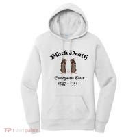 Black Death World Plague Funny History For Students Women's Hoodie thumb 0