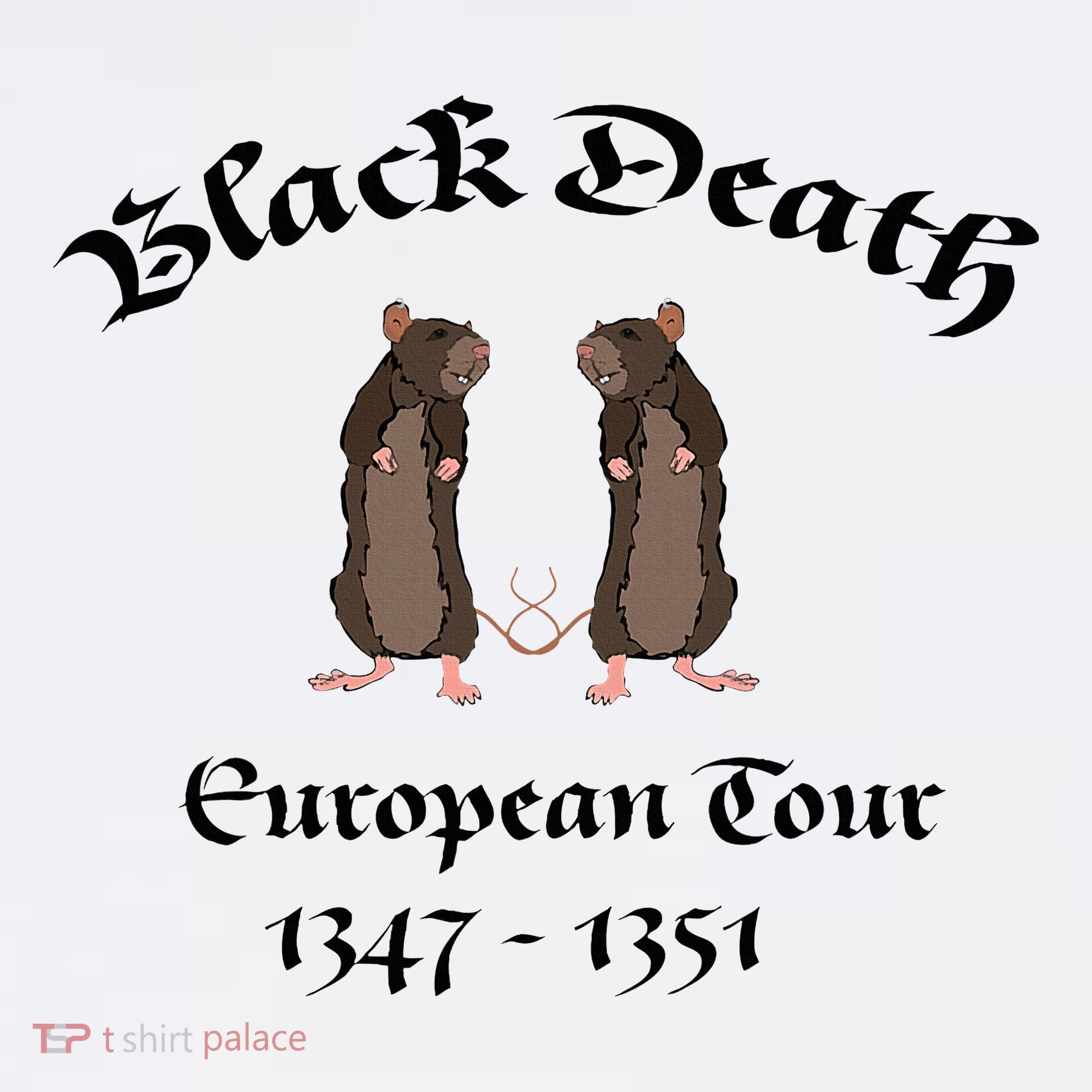 Black Death World Plague Funny History For Students Ornament
