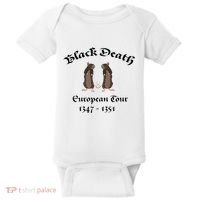 Black Death World Plague Funny History For Students Baby Bodysuit thumb 0