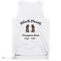 Black Death World Plague Funny History For Students Tank Top thumb 0