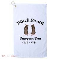 Black Death World Plague Funny History For Students Golf Towel thumb 0