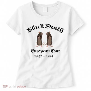 Black Death World Plague Funny History For Students Women's T-Shirt