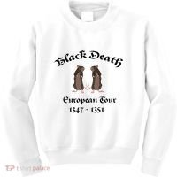 Black Death World Plague Funny History For Students Kids Sweatshirt thumb 0