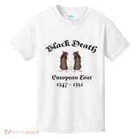 Black Death World Plague Funny History For Students Kids T-Shirt thumb 0