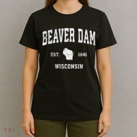 Beaver Dam Wisconsin Wi Vintage Sports T-Shirt thumb 4