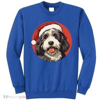 Bernedoodle Dog Xmas Doodle Dood Cute Christmas Bernedoodle Gift Sweatshirt