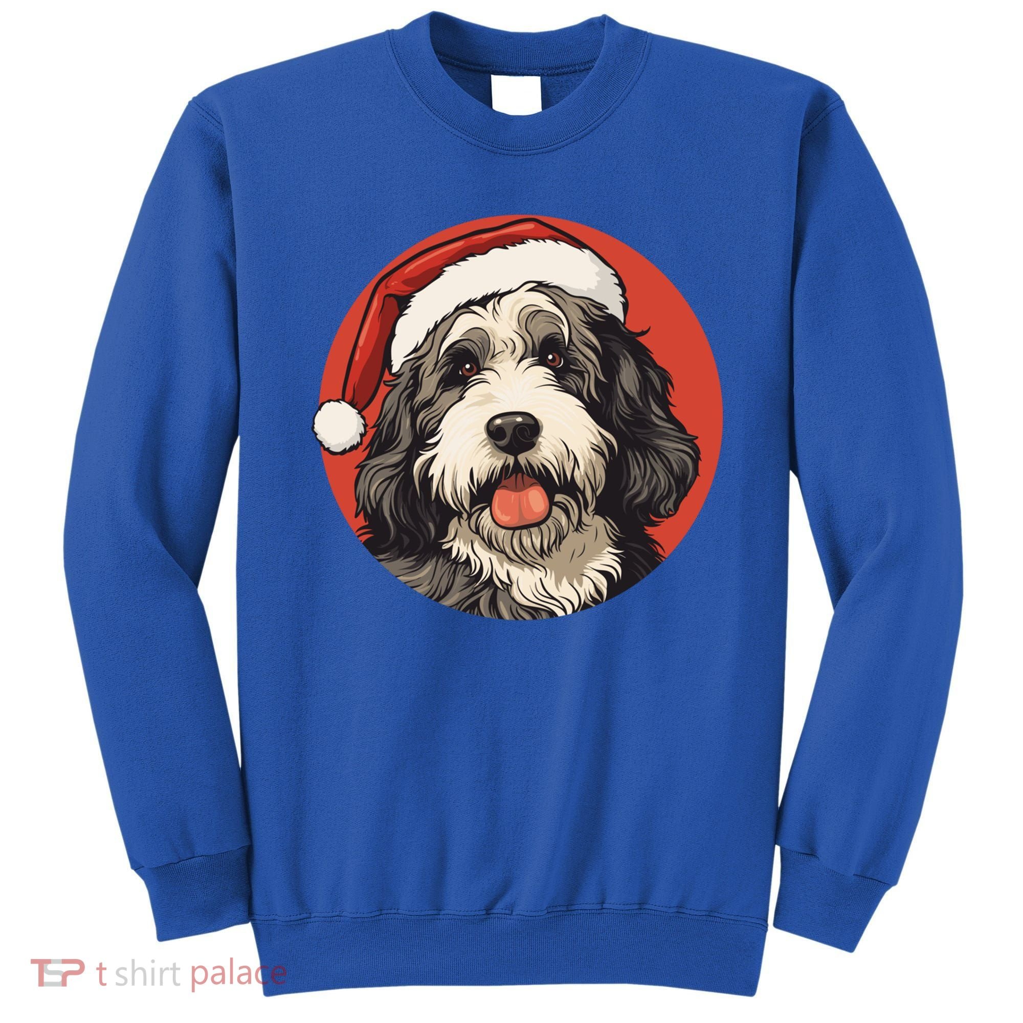 Bernedoodle Dog Xmas Doodle Dood Cute Christmas Bernedoodle Gift Sweatshirt
