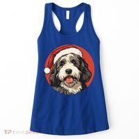 Bernedoodle Dog Xmas Doodle Dood Cute Christmas Bernedoodle Gift Women's Tank Top thumb 0