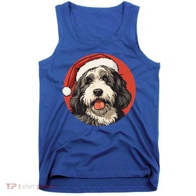 Bernedoodle Dog Xmas Doodle Dood Cute Christmas Bernedoodle Gift Tank Top