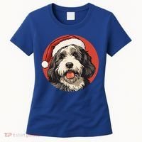 Bernedoodle Dog Xmas Doodle Dood Cute Christmas Bernedoodle Gift Women's T-Shirt thumb 0