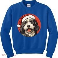 Bernedoodle Dog Xmas Doodle Dood Cute Christmas Bernedoodle Gift Kids Sweatshirt thumb 0