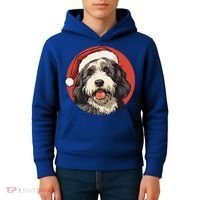 Bernedoodle Dog Xmas Doodle Dood Cute Christmas Bernedoodle Gift Kids Hoodie thumb 4