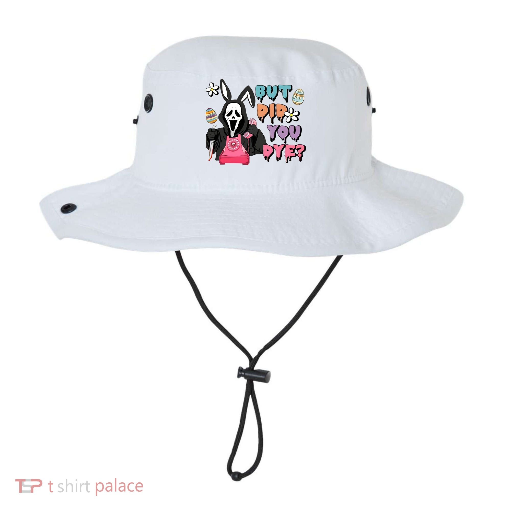 But Did You Dye Easter Horror Movie Horror Easter Day Ghostface Bucket Hat
