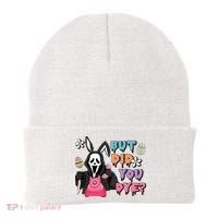 But Did You Dye Easter Horror Movie Horror Easter Day Ghostface Beanie thumb 0