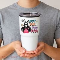 But Did You Dye Easter Horror Movie Horror Easter Day Ghostface Tumbler thumb 2