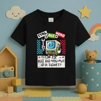 But Did You Put In A Ticket Pc Tech Pun Computer It Support Toddler T-Shirt thumb 3