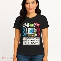 But Did You Put In A Ticket Pc Tech Pun Computer It Support Women's T-Shirt thumb 4