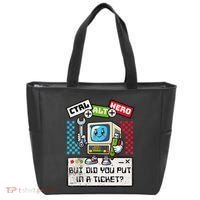 But Did You Put In A Ticket Pc Tech Pun Computer It Support Tote Bag thumb 0