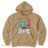 But Did You Put In A Ticket Pc Tech Pun Computer It Support Hoodie thumb 0