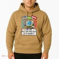 But Did You Put In A Ticket Pc Tech Pun Computer It Support Hoodie thumb 2