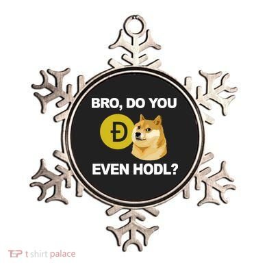 Bro Do You Even Hodl Funny Doge Coin Crypto Ornament