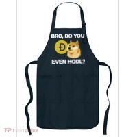 Bro Do You Even Hodl Funny Doge Coin Crypto Apron thumb 0