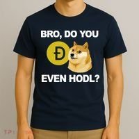 Bro Do You Even Hodl Funny Doge Coin Crypto T-Shirt thumb 3