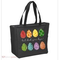 But Did You Dye Funny Easter Eggs Tote Bag thumb 2