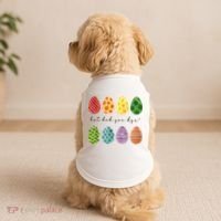 But Did You Dye Funny Easter Eggs Doggie Tank thumb 2