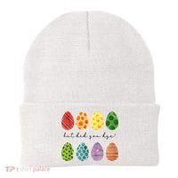 But Did You Dye Funny Easter Eggs Beanie thumb 0
