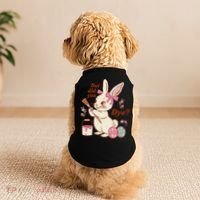But Did You Dye Easter Bunny Women Funny Doggie Tank thumb 2