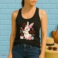 But Did You Dye Easter Bunny Women Funny Women's Tank Top thumb 2