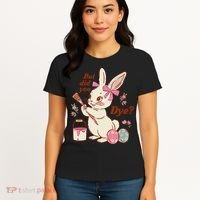But Did You Dye Easter Bunny Women Funny Women's T-Shirt thumb 4