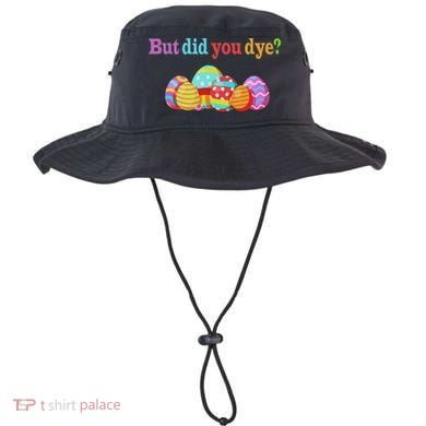 But Did You Die Funny Easter Egg Dye Sarcastic Workout Bucket Hat