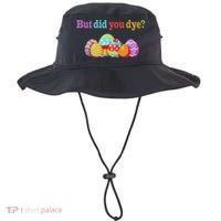 But Did You Die Funny Easter Egg Dye Sarcastic Workout Bucket Hat thumb 0