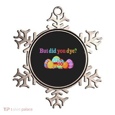 But Did You Die Funny Easter Egg Dye Sarcastic Workout Ornament