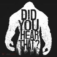Bigfoot Did You Hear That Distressed Sasquatch Yeti Women's Hoodie thumb 2